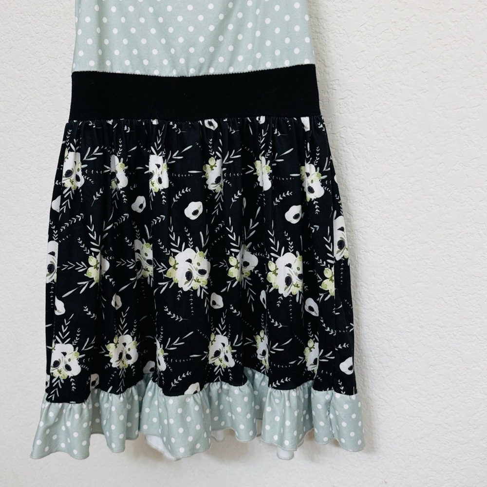 Pete + Lucy • Polka Dot and Floral Twirl Dress - Picture 3 of 5